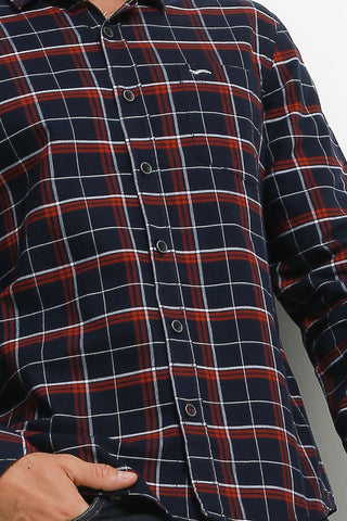 Cardinal Kemeja Slim Fit Pria Big Size C2256N02H
