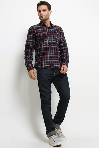 Cardinal Kemeja Slim Fit Pria Big Size C2256N02H