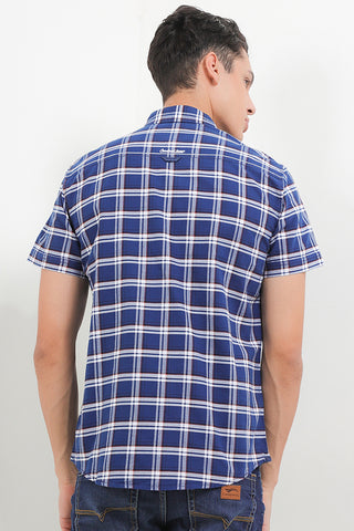 Cardinal Kemeja Lengan Pendek Slim Fit Pria C2261P02A