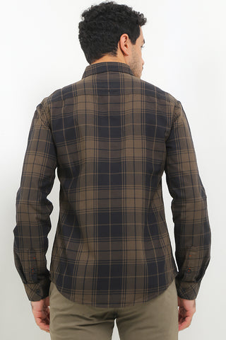 Cardinal Kemeja Lengan Panjang Slim Fit Pria Big Size C2264N03A