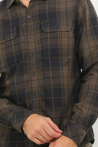 Cardinal Kemeja Lengan Panjang Slim Fit Pria Big Size C2264N03A