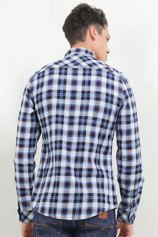 Cardinal Kemeja Lengan Panjang Slim Fit Pria C2271J02A