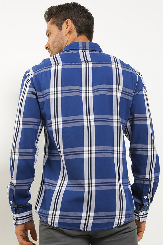Cardinal Kemeja Lengan Panjang Slim Fit Pria Big Size C2280N02A