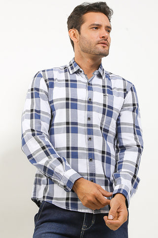 Kemeja Slim Fit Pria Cardinal C2326J08A