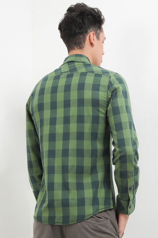 Cardinal Kemeja Lengan Panjang Slim Fit Pria C2327J06A