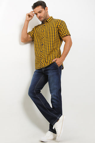 Kemeja Slim Fit Pria Cardinal C2336P07A
