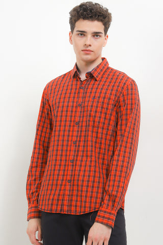 Cardinal Kemeja Lengan Panjang Slim Fit Pria C2387J10A