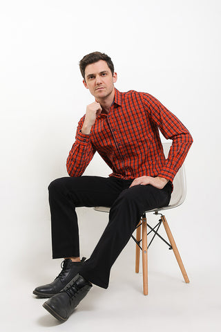Kemeja Slim Fit Pria Cardinal C2388J10A