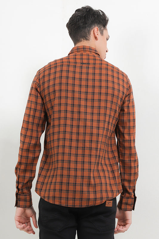Cardinal Kemeja Lengan Panjang Slim Fit Pria C2399J03A