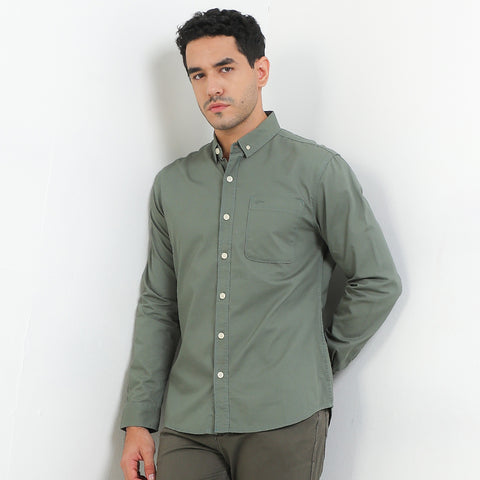 Cardinal Kemeja Lengan Panjang Slim Fit Pria C2511J06A