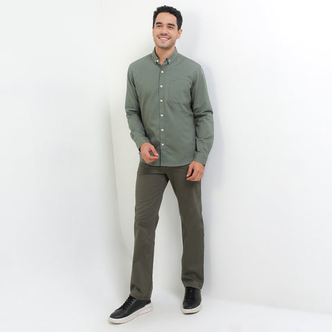 Cardinal Kemeja Lengan Panjang Slim Fit Pria C2511J06A