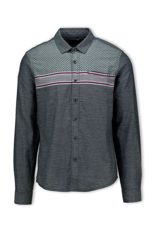 Cardinal Kemeja Lengan Panjang Slim Fit Pria C2516J01A