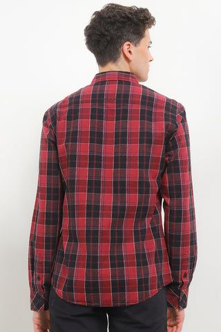 Cardinal Kemeja Lengan Panjang Slim Fit Pria C2578J11A