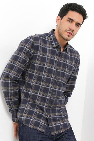 Cardinal Kemeja Lengan Panjang Slim Fit Pria C2656J04C