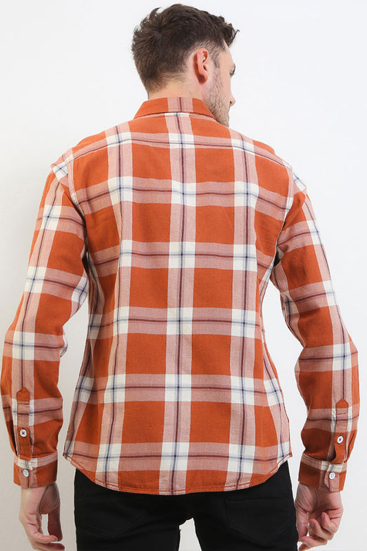 Cardinal Kemeja Lengan Panjang Slim Fit Pria Big Size C2672N10A