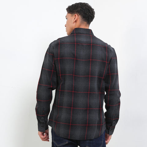 Cardinal Kemeja Lengan Panjang Slim Fit Pria C2741J01C