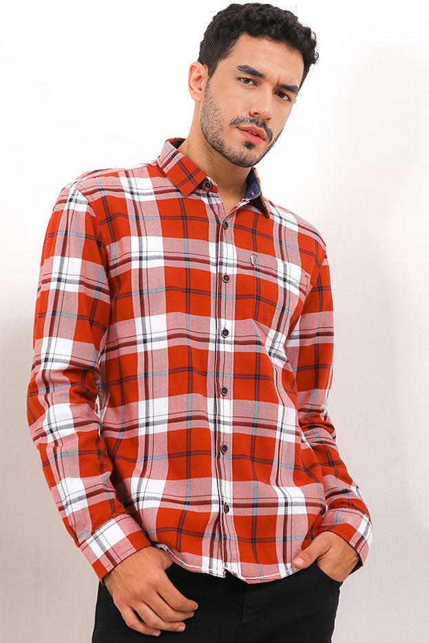 Cardinal Kemeja Lengan Panjang Slim Fit Pria C2744J10A