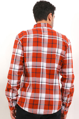 Cardinal Kemeja Lengan Panjang Slim Fit Pria C2744J10A