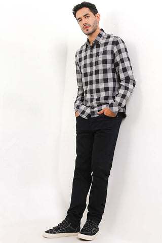 Cardinal Kemeja Lengan Panjang Slim Fit Pria C2798J01A
