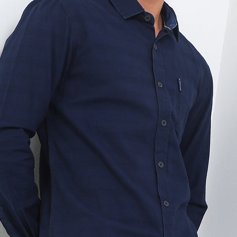 Cardinal Kemeja Lengan Panjang Slim Fit Pria C2799J02H