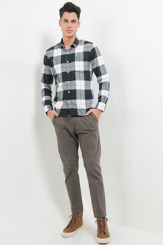 Cardinal Kemeja Lengan Panjang Slim Fit Pria C2842J06A