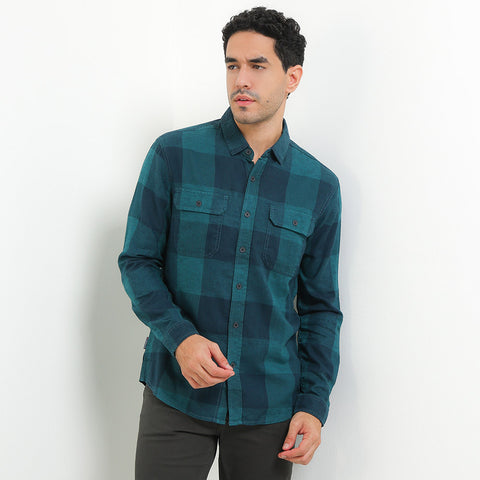 Cardinal Kemeja Lengan Panjang Slim Fit Pria C2852J06A