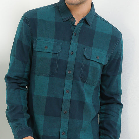 Cardinal Kemeja Lengan Panjang Slim Fit Pria C2852J06A