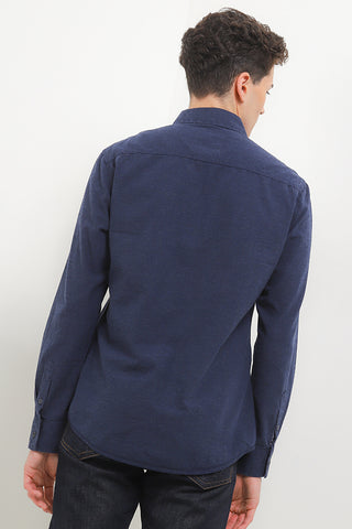 Cardinal Kemeja Lengan Panjang Slim Fit Pria C2860J02H