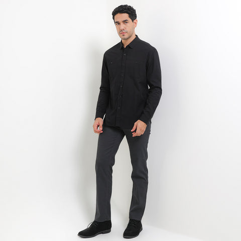 Cardinal Kemeja Lengan Panjang Slim Fit Pria C2878J01A