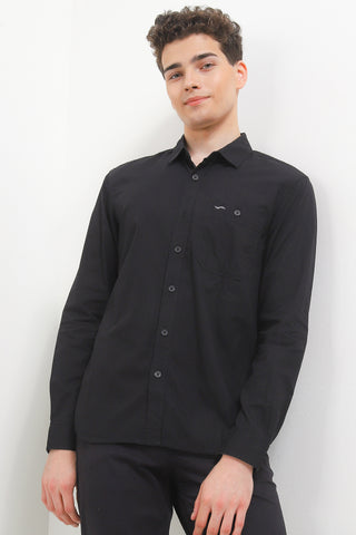 Cardinal Kemeja Lengan Panjang Slim Fit Pria Big Size C2890N01A