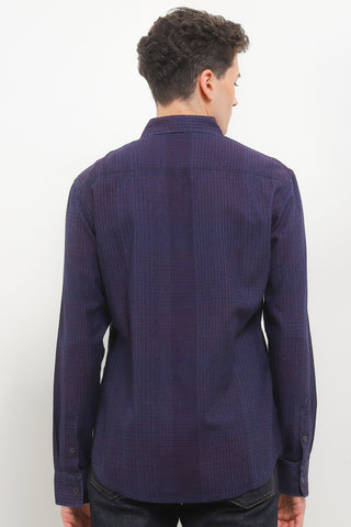 Cardinal Kemeja Lengan Panjang Slim Fit Pria C2900J02H
