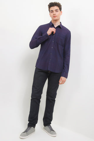 Cardinal Kemeja Lengan Panjang Slim Fit Pria C2900J02H