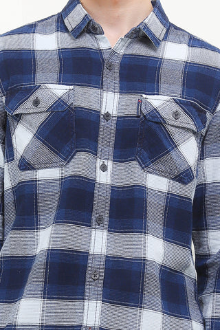 Cardinal Kemeja Lengan Panjang Slim Fit Pria C2904J02H