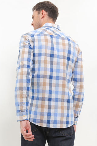 Cardinal Kemeja Lengan Panjang Slim Fit Pria C2920J02A