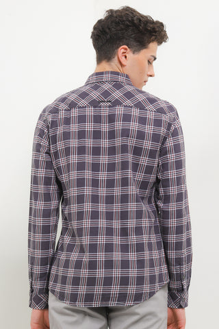 Cardinal Kemeja Lengan Panjang Slim Fit Pria C2922J04C