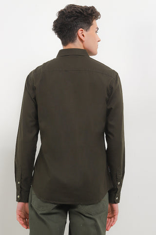 Cardinal Kemeja Lengan Panjang Slim Fit Pria C2972J06H