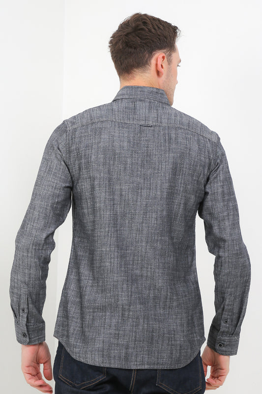 Cardinal Kemeja Lengan Panjang Slim Fit Pria C2984J04C