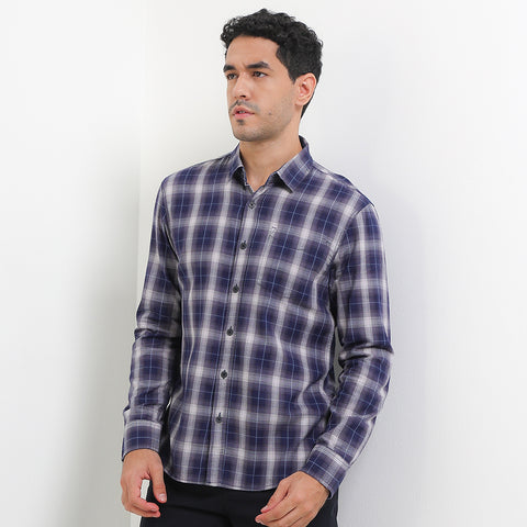 Cardinal Kemeja Lengan Panjang Slim Fit Pria C2986J02A