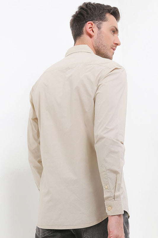 Cardinal Kemeja Lengan Panjang Slim Fit Pria C3010J12A