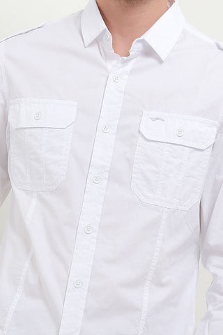 Cardinal Kemeja Lengan Panjang Slim Fit Pria C3012J08A