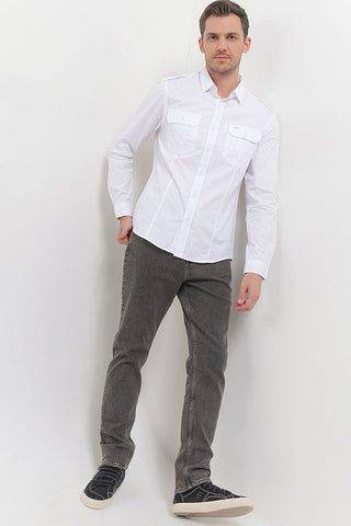 Cardinal Kemeja Lengan Panjang Slim Fit Pria C3012J08A