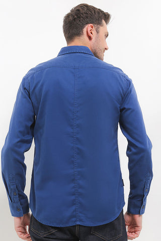 Cardinal Kemeja Lengan Panjang Slim Fit Pria C3018J02A