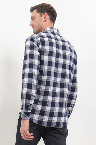 Cardinal Kemeja Lengan Panjang Slim Fit Pria C3032J02H