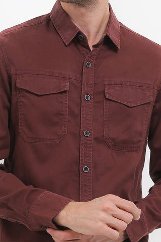 Cardinal Kemeja Lengan Panjang Slim Fit Pria C3052J03B