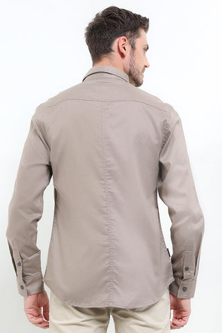Cardinal Kemeja Lengan Panjang Slim Fit Pria C3054J03A