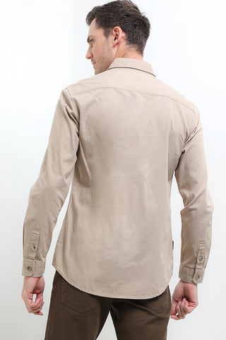 Cardinal Kemeja Lengan Panjang Slim Fit Pria C3056J05A