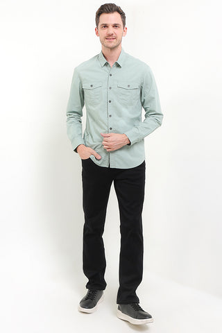 Cardinal Kemeja Lengan Panjang Slim Fit Pria C3060J04A