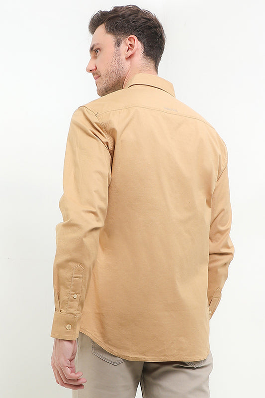 Cardinal Kemeja Lengan Panjang Slim Fit Pria C3068J12A