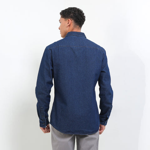 Cardinal Kemeja Lengan Panjang Slim Fit Pria C3074J16A