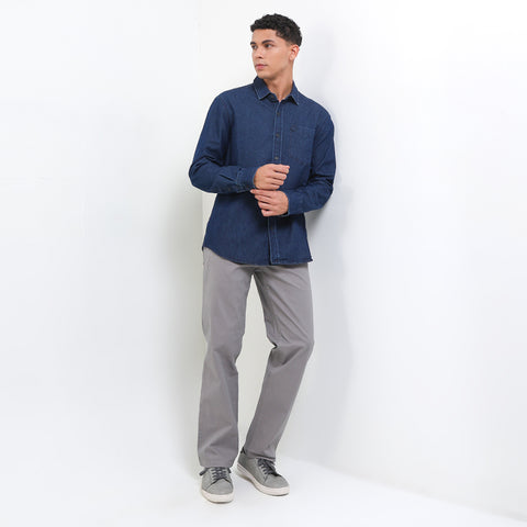 Cardinal Kemeja Lengan Panjang Slim Fit Pria C3074J16A